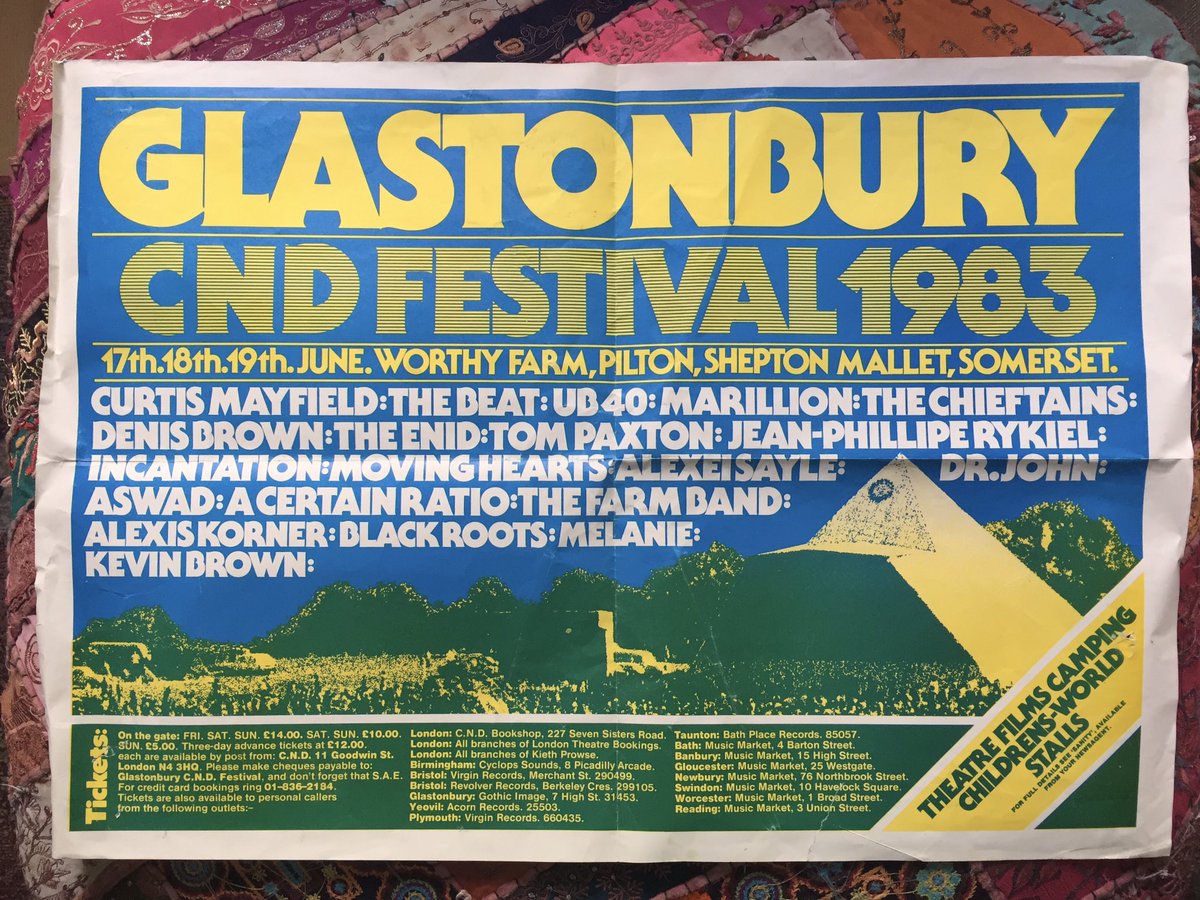 ccaffrey1's tweet photo. Remembering @glastonbury @BBC6Music @laurenlaverne @BBCiPlayer #Glastonbury2020 https://t.co/Sasnstgjsb
