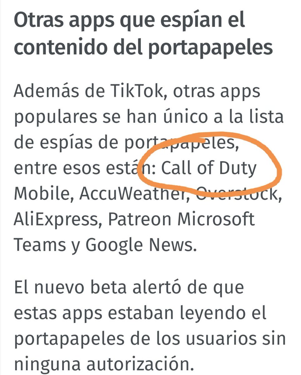 IGNACIOGUERRA's tweet photo. iPhone: beta de iOS 14 reveló que TikTok y otras apps espían tu celular https://t.co/dPQbRwD8xp https://t.co/cksrV2bNQR