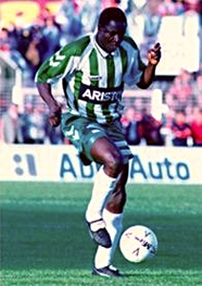 RandaAndrew's tweet photo. I had a dream last night.
I had a dream that I had an interview with the late Rashidi Yekini and we spoke about his time in Kaduna, Abidjan, Setubal and Gijon. Plenty exclusives oh and then I woke up.
Na to cry remain.
Rest in peace my hero.😢😢😢 #RashidiYekini #Goalsfather https://t.co/kT9b5lYhKL