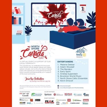 We are excited to announce we will be performing #RotaryLions #CanadaDay2020 #NorthVan - #MelanieDekker, #Adamwoodall #JarodSuito #EarlySpirit #AndreaSuperstein #BrocktonsWorldMusic #theBenders livestream Facebook nsce.ca #nvcanadaday2020
#northvancouverproud