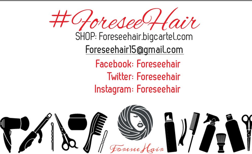 ForeseeHair's tweet photo. #ForeseeHair ❤️🖤🤍 https://t.co/tgROIwZkIZ