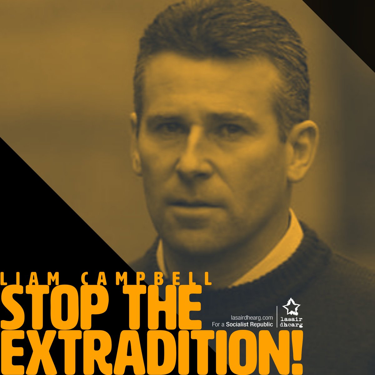 Today as Liam Campbell faces extradition to a country which has serious human rights issues but establishment parties are keeping very quiet. We call on others to raise their voices in opposition to the extradition of Liam Campbell. #StopTheExtradition #LiamCampbell