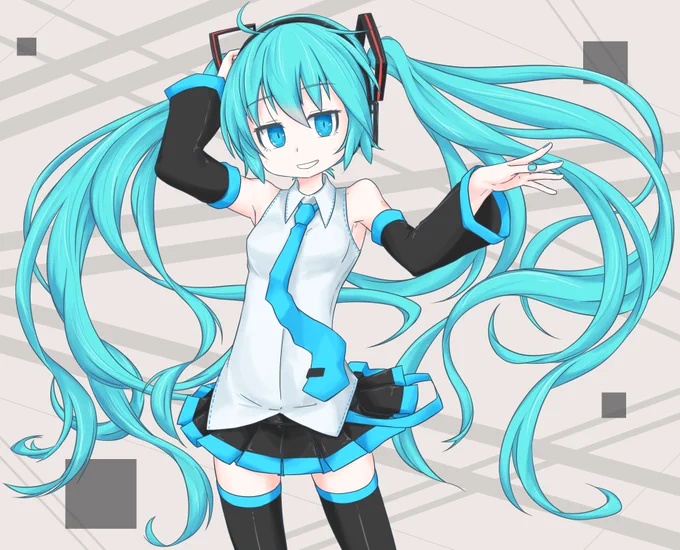 hatsune miku

#Vocaloid #初音ミク 