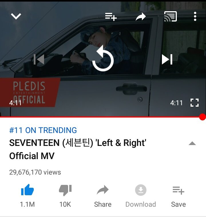 SVT_Bulletin's tweet photo. [STREAM UPDATE🔴]

6/29
As of 12:09am KST

'Left &amp; Right' MV
🔗: https://t.co/gIQ6iHuoMR

Views: 29, 676, 170
Goal: 30M🔐 
Views needed: 323,830
Likes: 1.1M

*Note: Ik some of u are frustrated because we are not able to achieve our goal but pls carats continue 💎💗

@pledis_17 https://t.co/wbaEMIqWvh