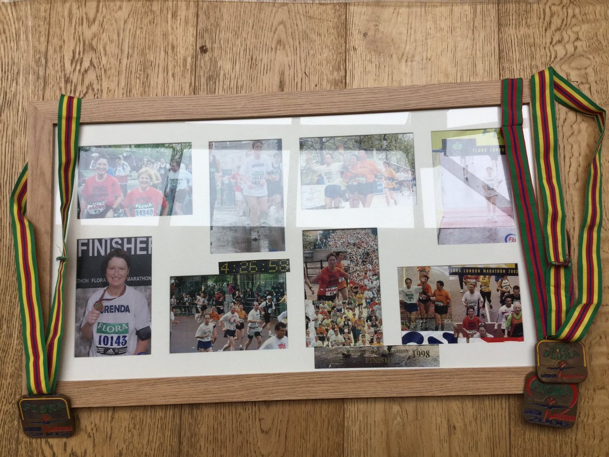 enticingcakes's tweet photo. Just looking at old photos of London marathon and put them all together. Just noticed a celeb in 2992 finish line @chrisbissin never noticed before a very hot day that year #londonmarathon https://t.co/0kg0hVMNiz