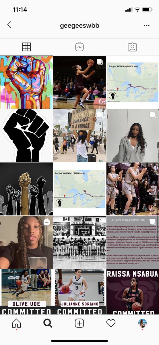 Here is an example of how to make your athletes feel supported and cared for. Great job,  @GeeGeesWBB