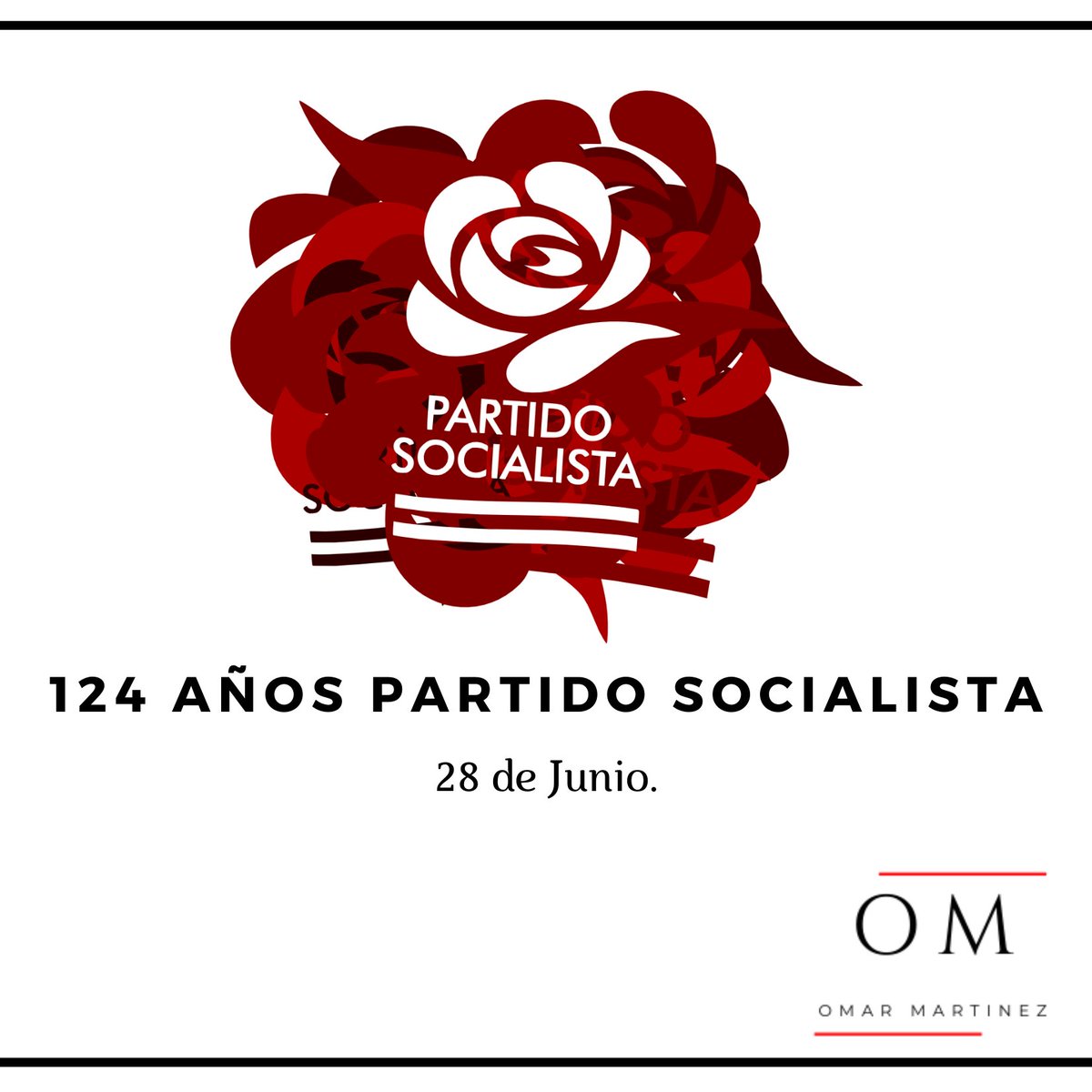 En un día tan especial, ¡Felices 124 años querido Partido Socialista! 🌹❤️
124 años pensando en lo colectivo, construyendo desde la solidaridad y la igualdad.