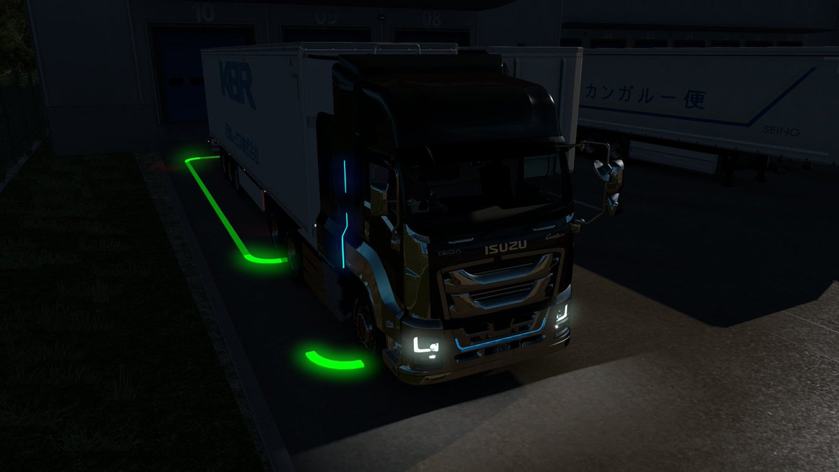 沖田 本日の最終便 四国中央 高山 駐車にかなり苦労しました Projectjapan Ets2