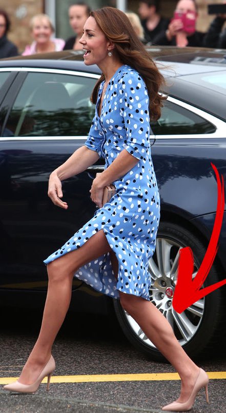 Kate has always maintained a very similar weight from before and after marriage (see pictures), she has no visible signs of having an ED. Being slim does not equate to having an ED, Kate is athletic, has muscle tone and a body fat.