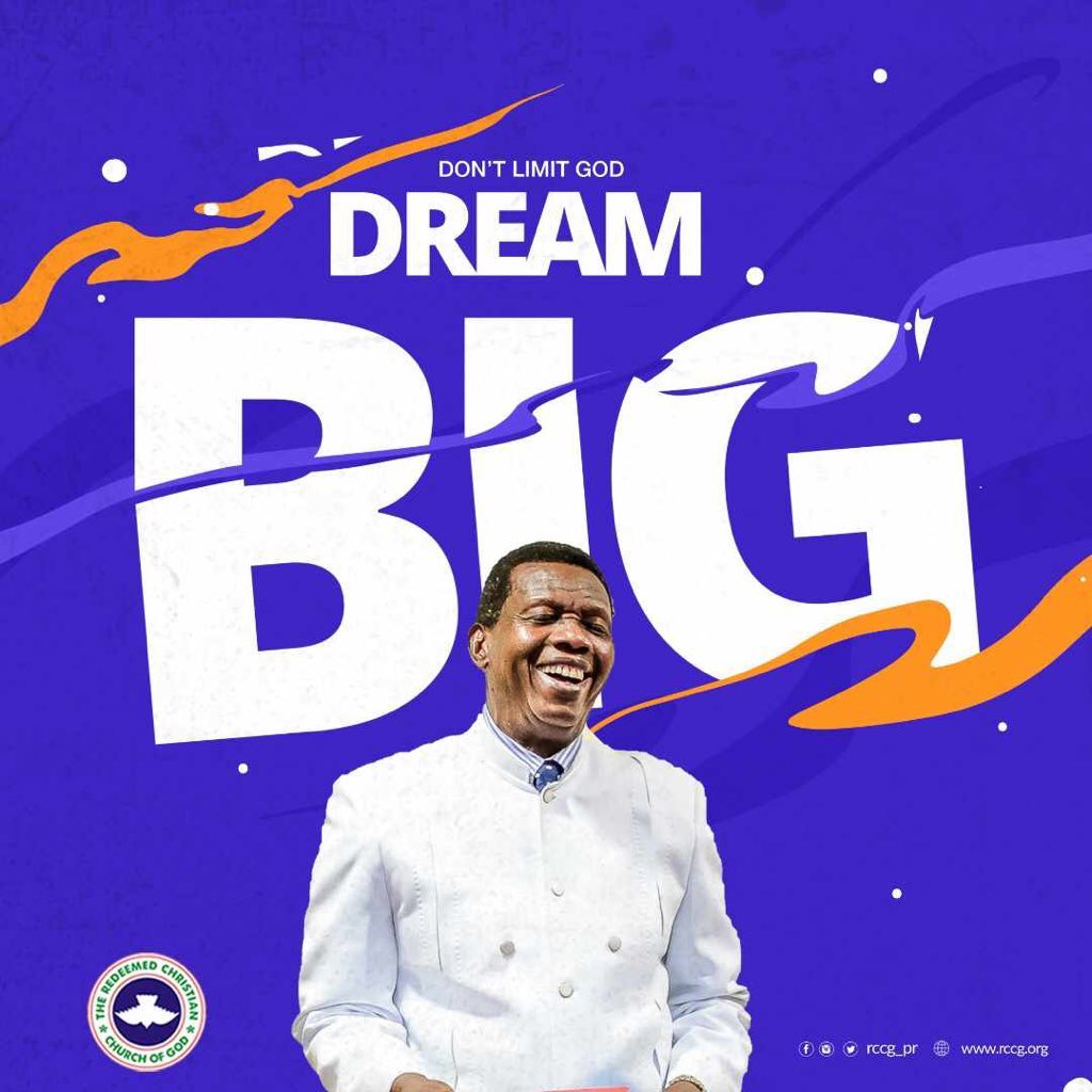ohtelevision's tweet photo. Donβt limit God, dream big.
- Pastor E. A. Adeboye
- RCCG Special Sunday Service
#LockdownToLeapingUp3 https://t.co/IzHx2goJio