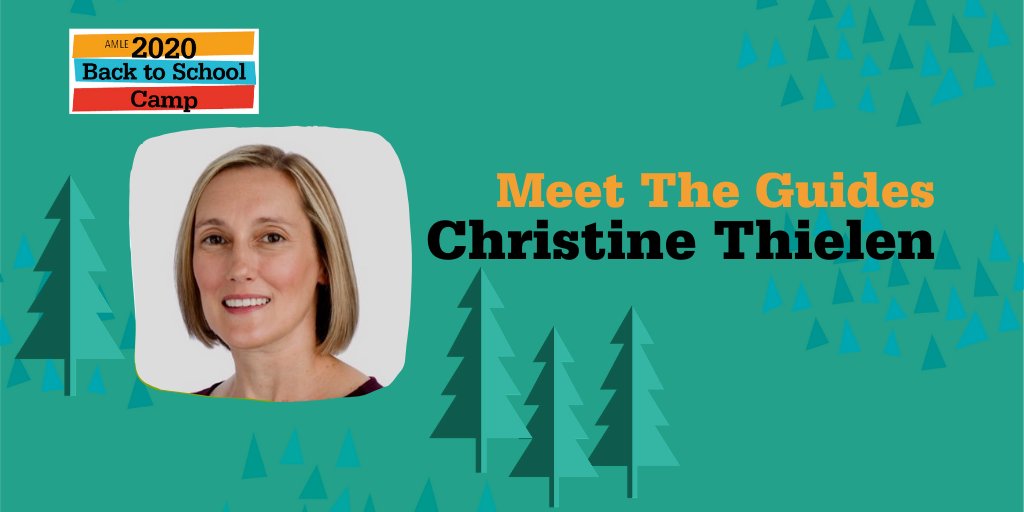 AMLE's tweet photo. Meet @cmt215il, one of the Guides for our Back To School Camp! Adventure and Discovery await you and your team as we guide you to the best school year ever! Make sure to register before June 30 https://t.co/pSettTnlva #Learning #Development #MiddleSchool #Educators https://t.co/nMZup3HEdE