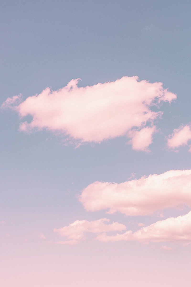 7 Shiifoncake ピンク色で可愛い雲達ですね Twitter