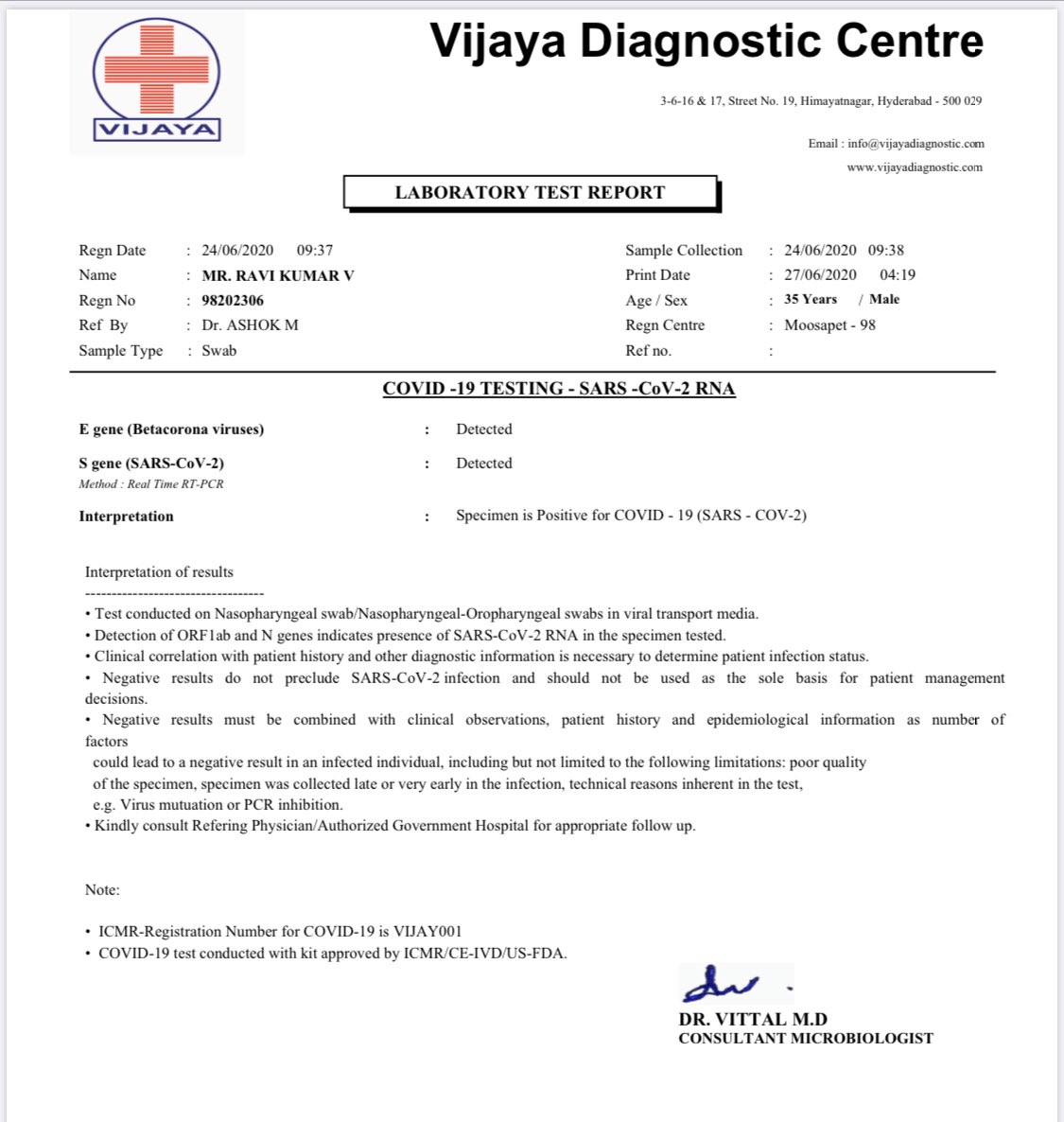 Family does cremation with 30 other people. Then they see this video. And then the  #Covid test report comes saying he was positive. Not only this young man’s life was lost due to lack of facilities, his family & friends who cremated him without knowing are now at high risk.