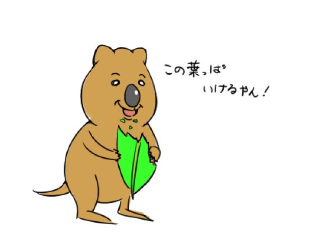 クアッカワラビーのtwitterイラスト検索結果 古い順