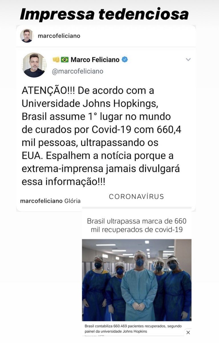 GraziPenta's tweet photo. Nunca vamos ver isso na imprensa. https://t.co/DppwYq3j9l