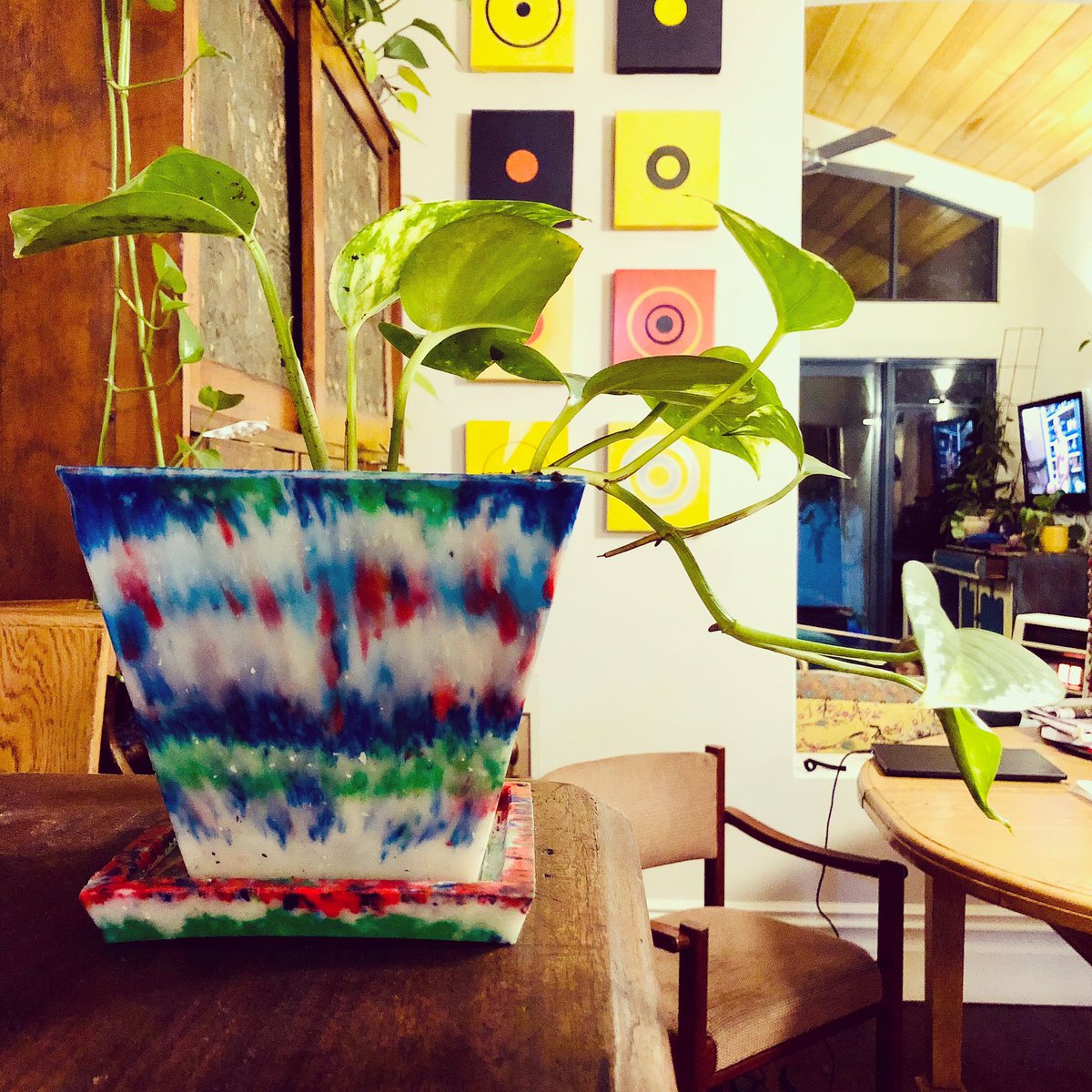 Made by our students in our very own #preciousplastics plant from 17 milk bottles. One of the most beautiful things to come out of this year <a href="/All_Saints_WA/">All Saints' College</a> <a href="/DjoowakBBI/">The Beyond Boundaries Institute</a>