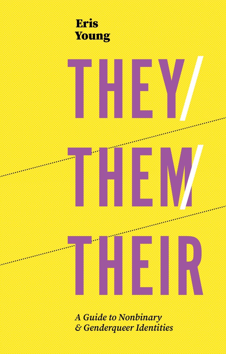 I will go ahead and plug  @Young_E_H's book "They/Them/Their" (which is going straight to my summer TBR list) published by  @JKPBooks! 
