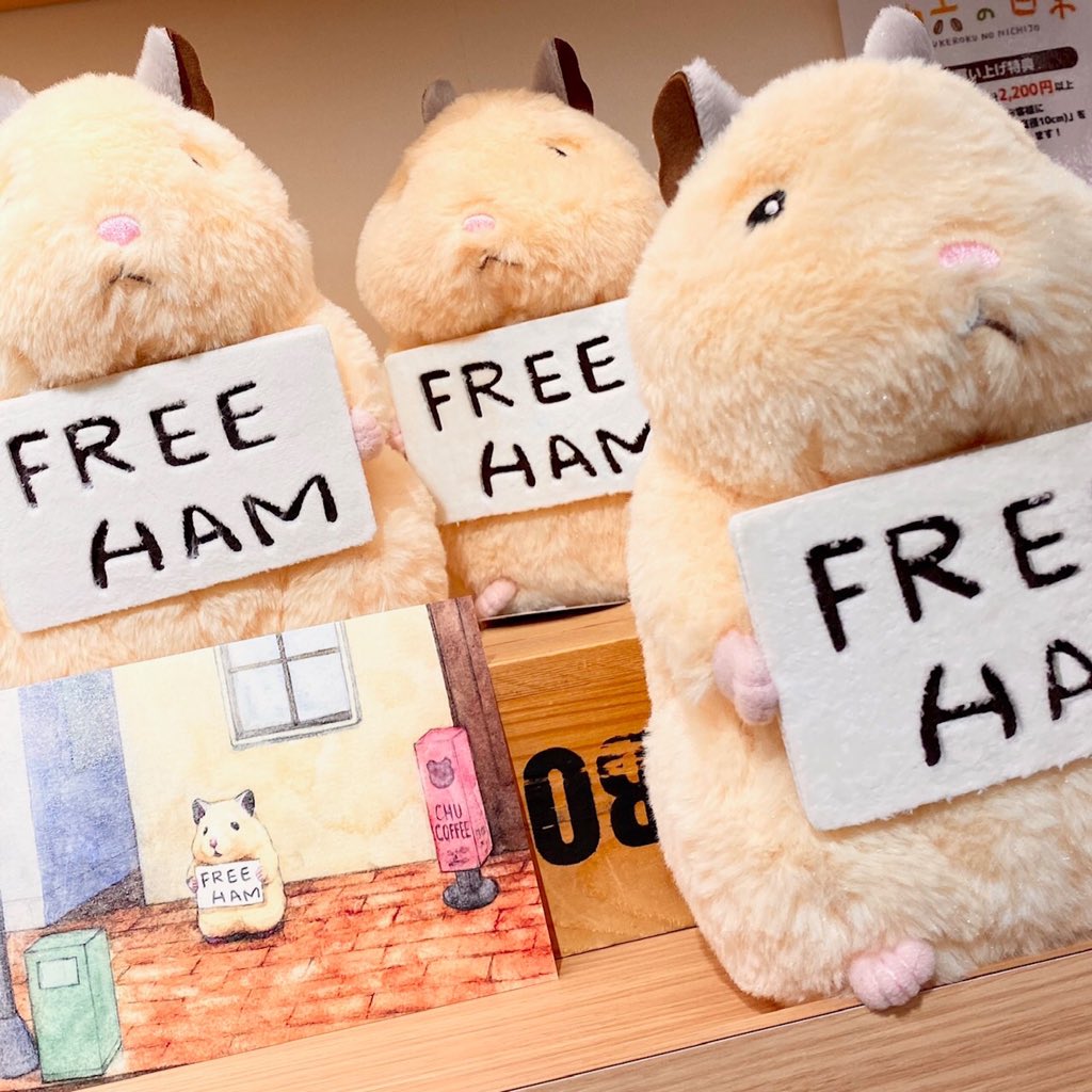 キデイランド大阪梅田店 公式 Pa Twitter 助六の日常 フリーハム ごきぼうでちゅか Free Ham ぬいぐるみ好評発売中です Gotte キデイランド大阪梅田店 公式 Pa Twitter 助六の日常 フリーハム ごきぼうでちゅか Free Ham ぬいぐるみ好評発売中です Gotte