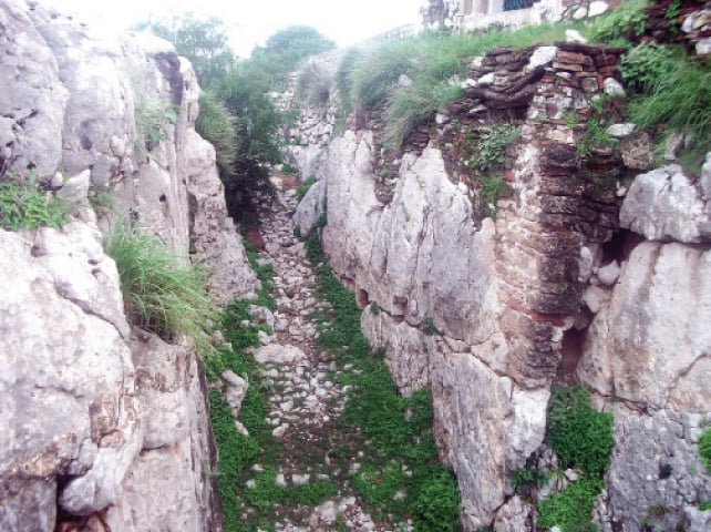 Makhiala Fort, ChakwalAnother Janjua fort built by Raja Mal Dev. This fort was also besieged by Ranjit Singh.This Dawn article has more: https://www.dawn.com/news/1426413 