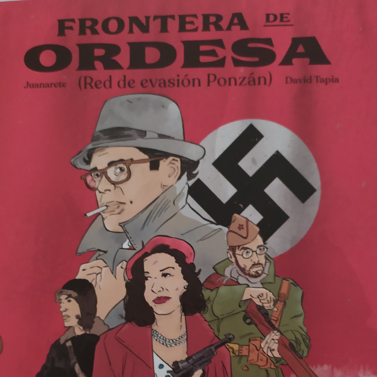 hombrepicaraza's tweet photo. Si tú también eres de los que al mirar Ordesa no sólo ves una postal, si eres de los que ves la historia de una tierra, un pueblo y sus fantasmas plantando cara al temporal, te recomiendo encarecidamente que leas este tebeo.
#reseñaenunminuto #tebeoimprescindible #gpediciones https://t.co/FlbsZdCNju