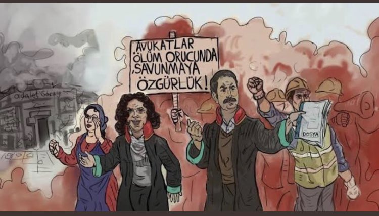 Şimdi söz halkın Avukatlarında
Halk adına vekaleten değil ASALETEN
Adil yargılanma taleplerinin kabul edilmesi için seslerini duyuralım hashtaglere destek verelim 
(#ebruveaytaçölüyor
#sesiduydirenişçileryaşasın) 
#SosyalistlerTakipleşiyor