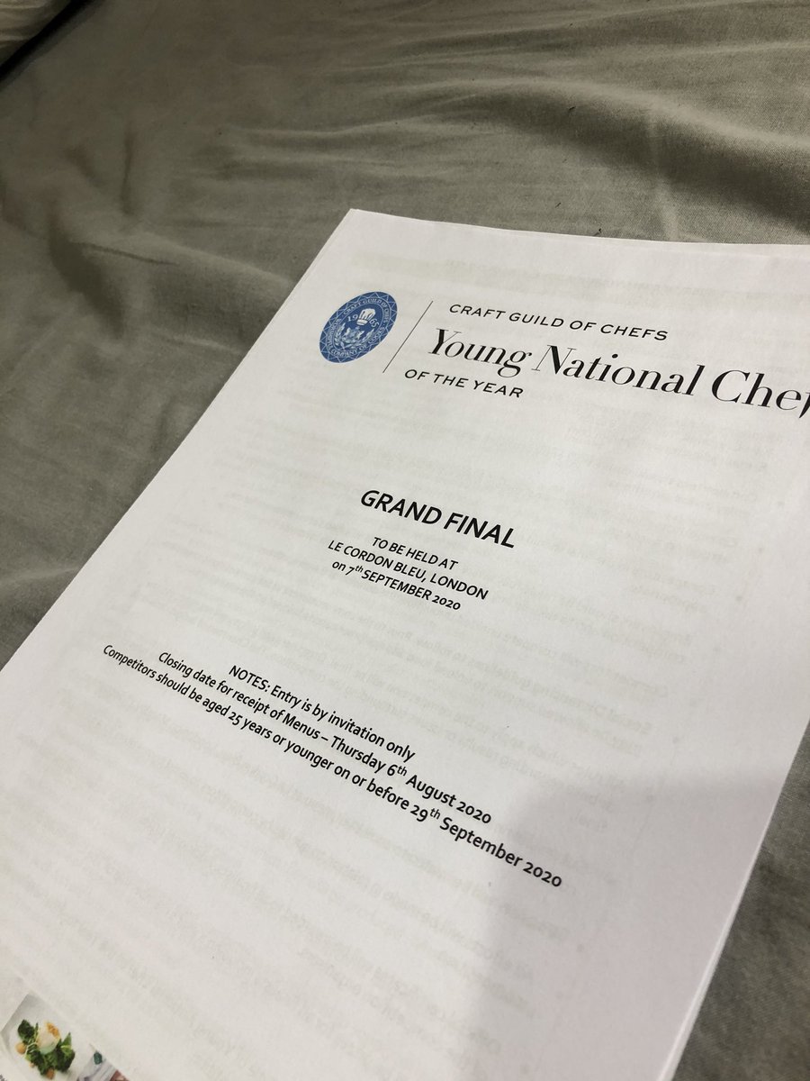 So excited. Can’t wait to get going... <a href="/Craft_Guild/">Craft Guild of Chefs</a> <a href="/MulcahyDavid/">David Mulcahy</a> <a href="/dhrishikesh/">Hrishikesh Desai</a> #YNCOTY