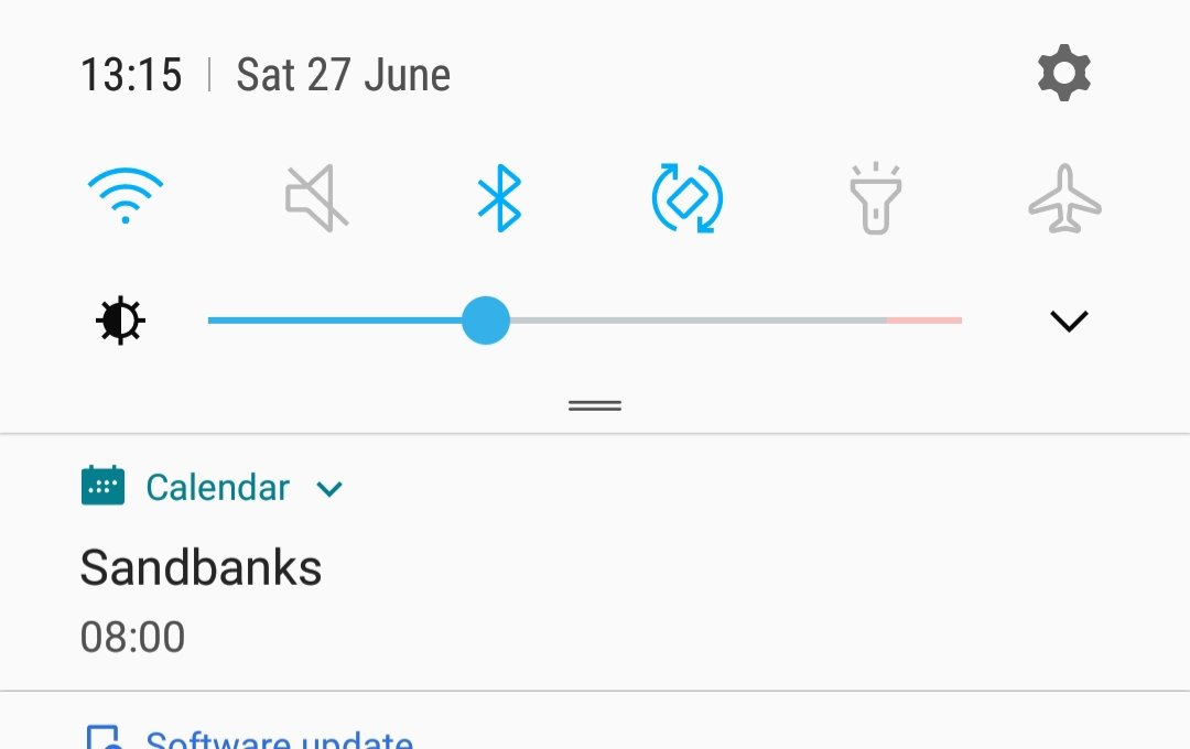 Normally the best calendar reminder of the year...
