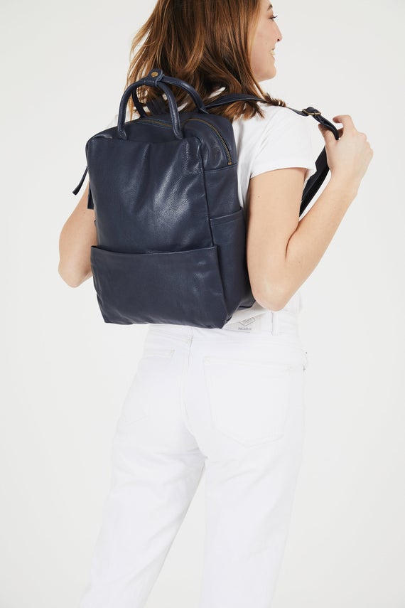 AOP_TRAINING's tweet image. Unisex Soft Blue Leather 13 Inch Laptop Backpack etsy.me/2BkTQY3 # #unisexbackpack #laptopbackpack #womensbackpack #leatherbackpack