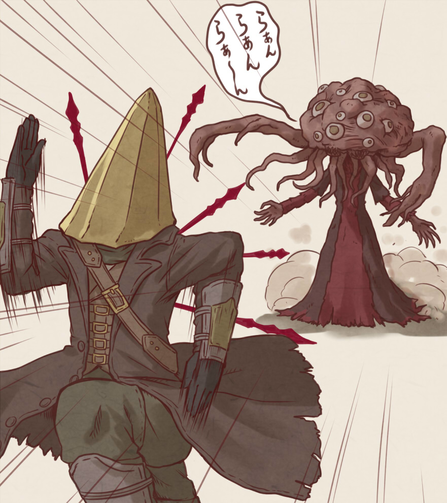 Bloodborneラクガキまとめ Bloodborne ブラッドボーン H アリヌ 紅楼夢s07 08の漫画