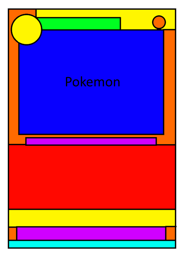Weird Donkus NeoTankovic on Twitter: "Early Pokemon cards featured two  flavor-text boxes, which were gradually phased out. Also pretty big  gutters? And note that with MTG and Pokemon, what would otherwise be