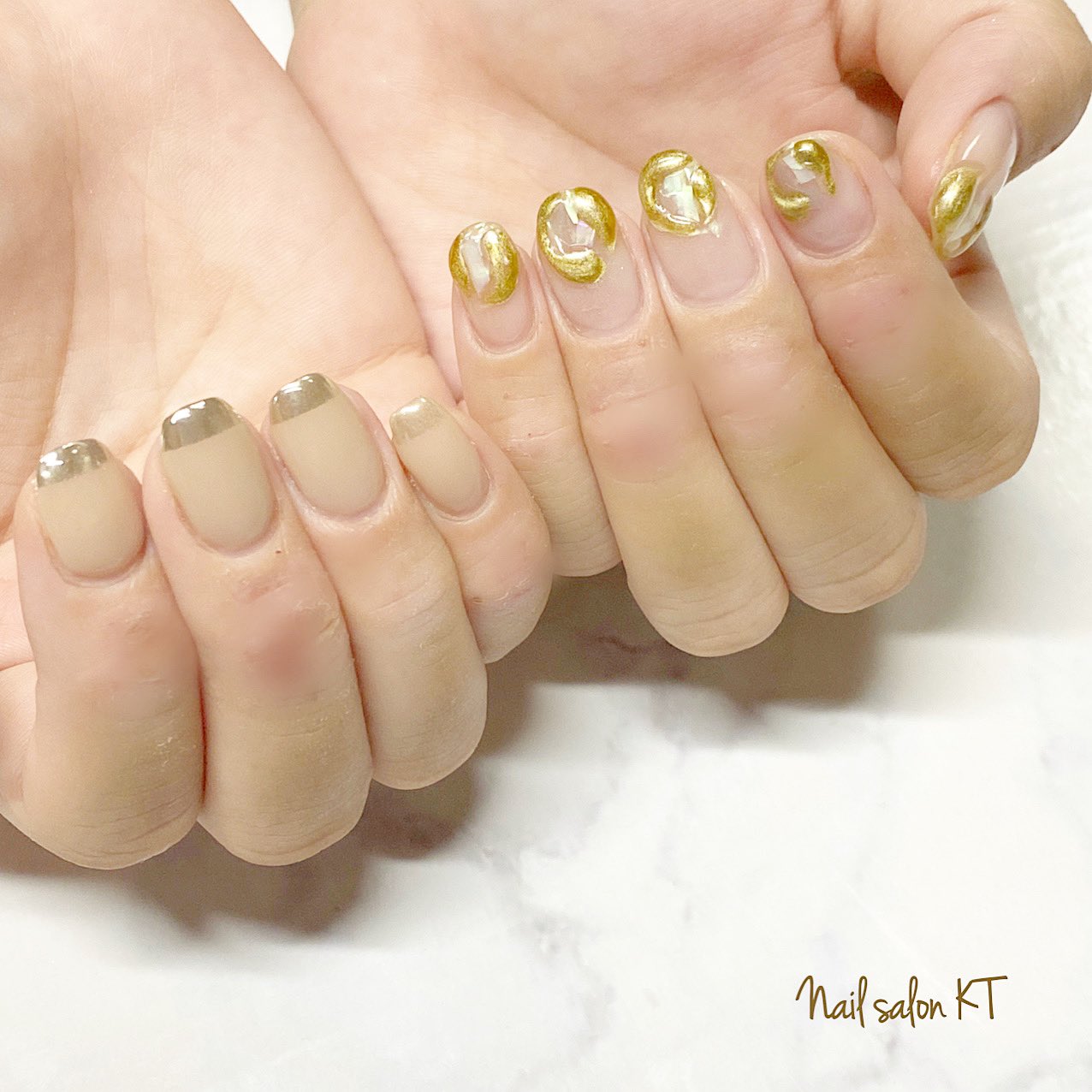 Nail Artist Hiromi ネイル おしゃれ 阿倍野 天王寺 大阪 大阪ネイルサロン ネイル 夏ネイル 夏ネイル おしゃれネイル ワンカラーネイル シンプルネイル Nailie パラジェル フィルイン一層残し ちゅるん ネイル プライベートネイル