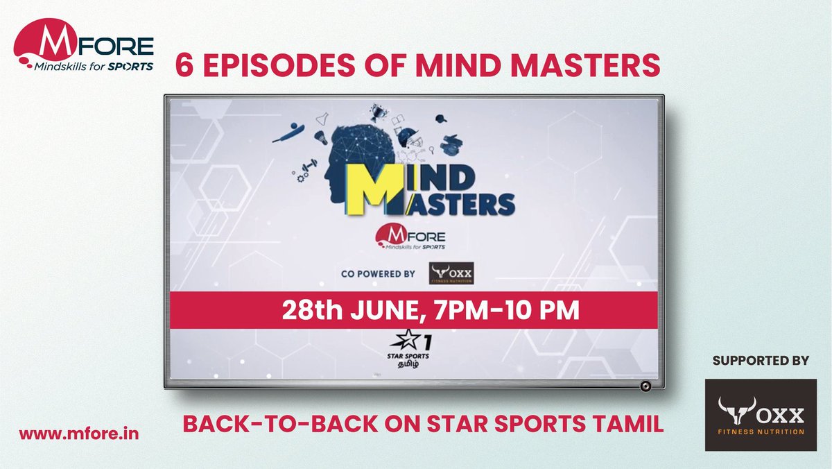 s_badrinath's tweet photo. இன்று இரவு காணாதவறாதீர்கள் #Mindmasters by #Mfore மாரத்தான் 7-10pm உங்கள் @StarSportsTamil இல் https://t.co/8uMasOvWll