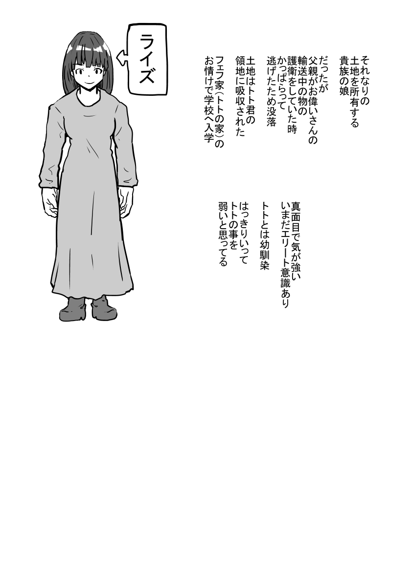 設定など。 