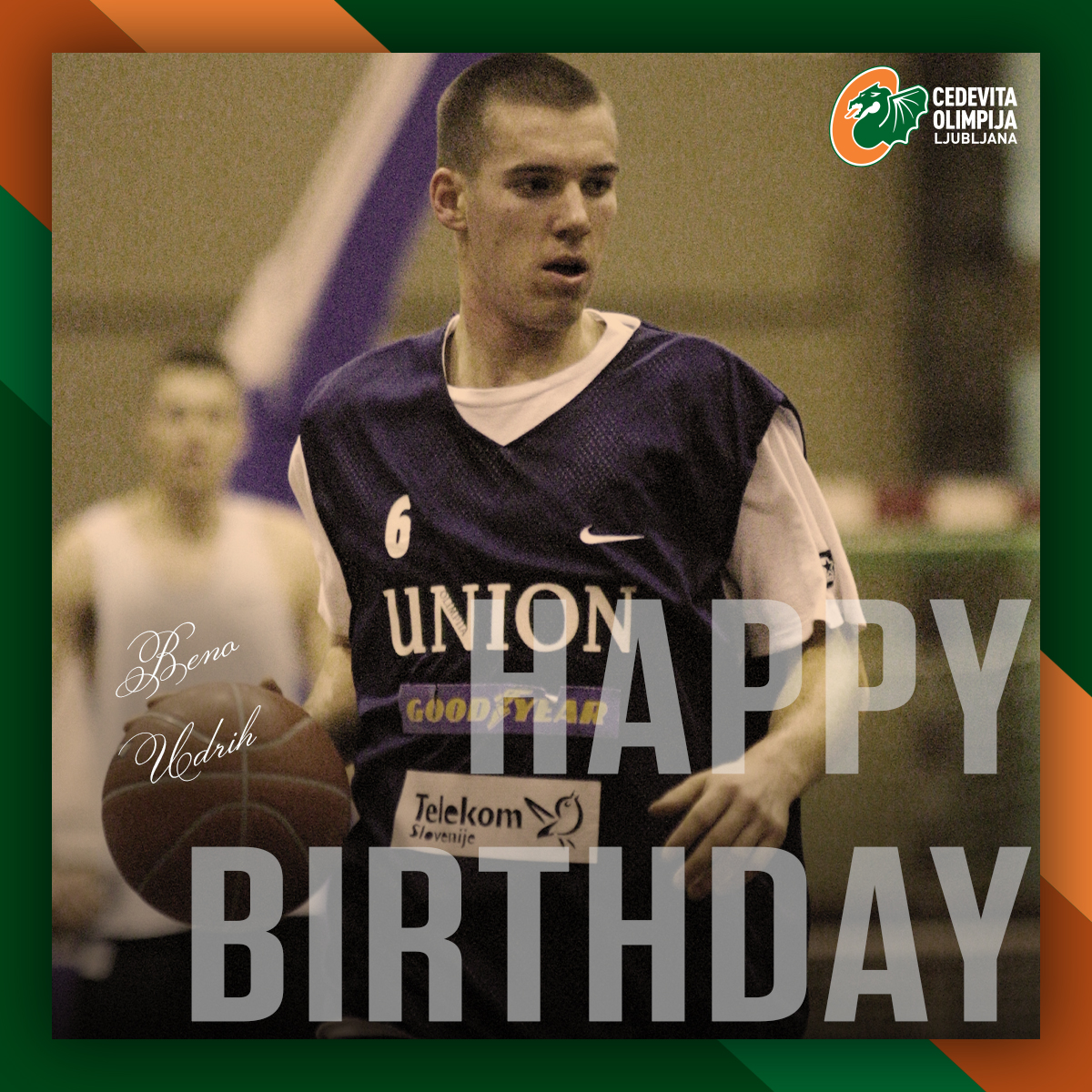 Happy Birthday, Beno Udrih!   