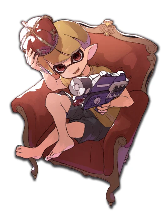 ぷれみあさん(@ Puremia_spla )!
すげー楽しくかっこよく描かせていただきました…!
ぷれみあ感あふれ出てます…! 