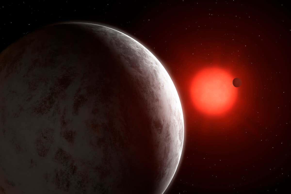 newscientist's tweet photo. Three exoplanets are close enough for us to see their atmospheres https://t.co/r22jYElWQp https://t.co/zO70uAt4SQ