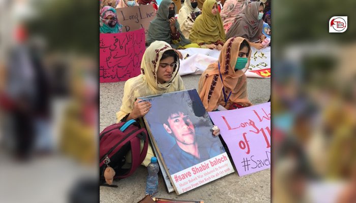 WBOreports's tweet photo. Exclusive: Protestors have gathered in #Quetta to protest for the recovery of Baloch Missing Persons. The protest was called by Mehlab &amp; Sammi, daughters of missing Dr Deen M who was allegedly taken away by #Pakistani agencies 11 years ago on this day. https://t.co/PUvrsR2Zgm