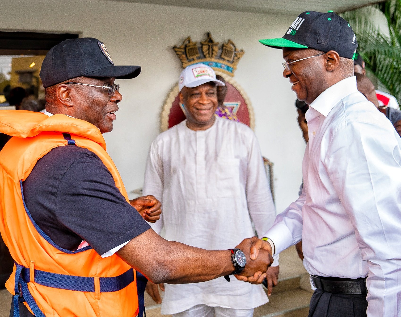 Gov. wishes SAN Babatunde Fashola a happy birthday. 