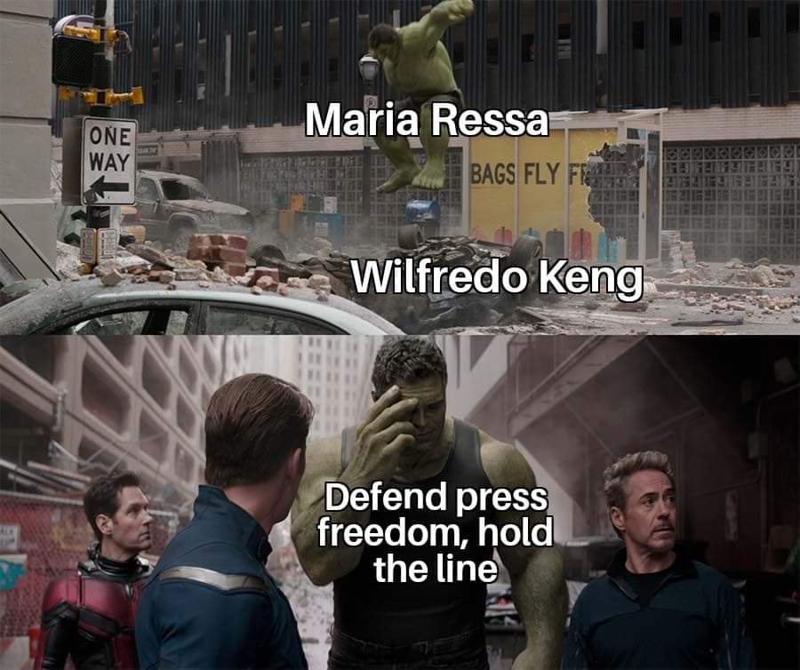 LoughRauol's tweet photo. #wilfredokeng #mariaressa #AThousandCuts #justiceforcjcorona #rappler #holdthebars https://t.co/619rys3vE2