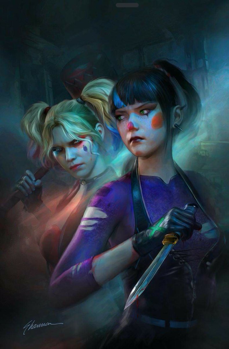 #Harleyquinn #Punchline #dc #dccomics 

Harley Quinn #75 cover 🔥 
by Shannon Maer
