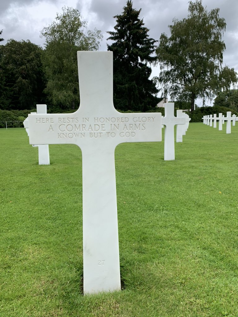 JT_Thomson8's tweet photo. The hallowed ground of Luxembourg American Cemetery #NeverForget #GreatestGeneration https://t.co/ZHz3HYS8MD