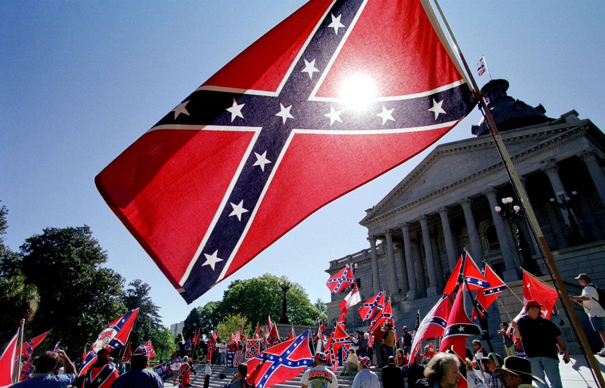 1- Time for a Thread about why liberals HATE the confederate flag so much and are hell-bent on destroying it and all things Southern. And why we need to tell them to go straight to hell.