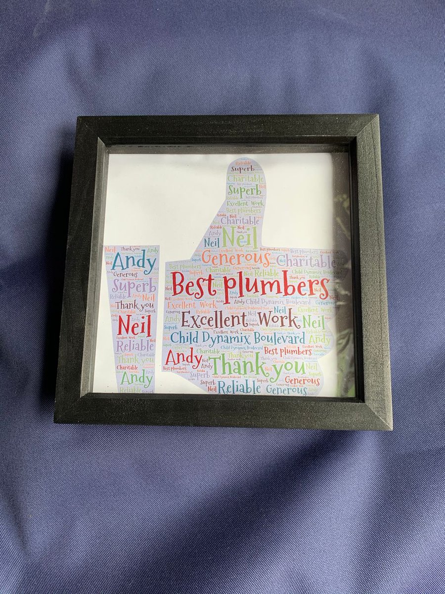 envirowarm's tweet photo. We did a bit of local charity work earlier in the year when @childdynamix  called for our help with an emergency leak - we managed to repair the leak and have recently received a lovely surprise from the children there. Thanks everyone glad we could help you out
Call us anytime https://t.co/gkshF6s3i5