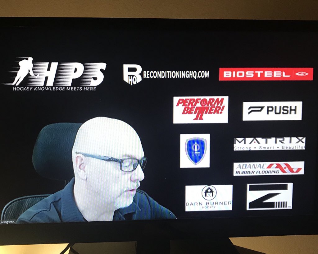 curtisarsenault's tweet photo. Day 2 of #IHPS! Amazing content and people. #PerformBetter #Isophit #trainwithpush #barnburnerhockey #matrixfitness #adanacrubber #zenkaisports #biosteelSPORTS
#HockeyMeetsHere #IHPS #ReconditioningRevolution https://t.co/QvW6i7qdnD