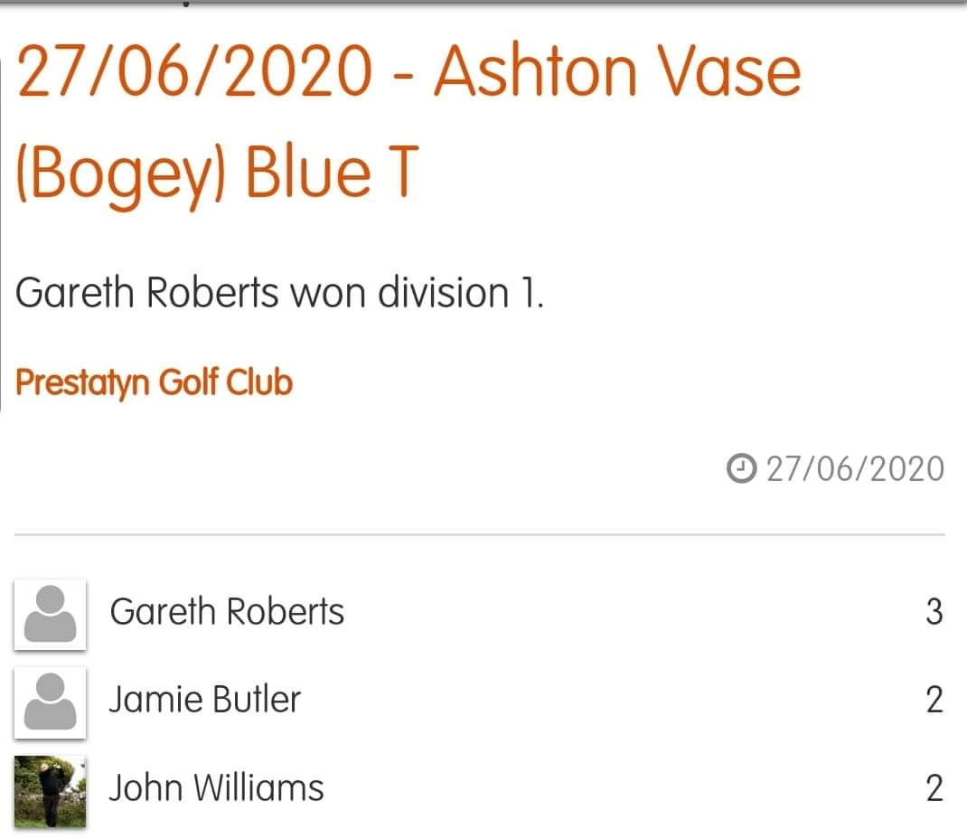 Prestatyngolf's tweet photo. Congratulations all! https://t.co/w8F11CX6Ih