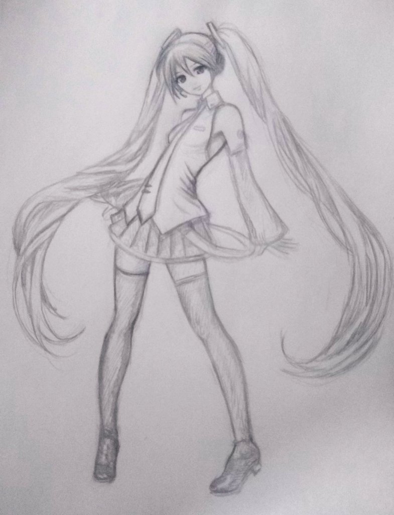 初音ミク描いてる途中 顔が上手く描けない 修正ばかりしてたら頭が小さくな りゅうちゃん 幻想絵師 のイラスト 初音ミク描いてる途中 顔が上手く描けない 修正ばかりしてたら頭が小さくな りゅうちゃん 幻想絵師 のイラスト