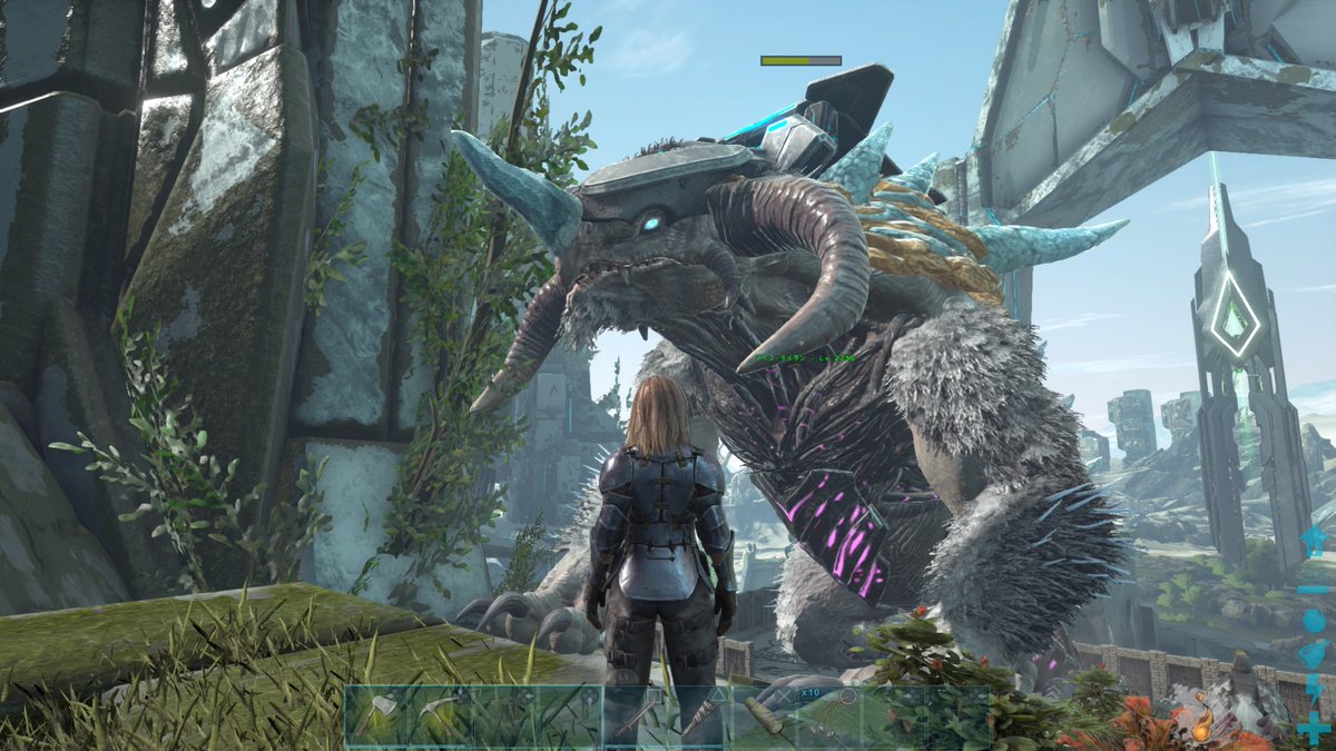 Liv Ice على تويتر いろいろありまして アルファアイスタイタン テイム完了です Ark Ps4share