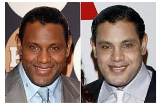 Kaltural's tweet photo. @bluepointfish @k_ovfefe2 @tomselliott @AOC My grandmother  was cuban and very dark  skin. The fact is no matter how White a Cuban is, you have some Black relatives. With 90% Cubans being Afrocuban, keep denying it won't  make you any Whiter even with skin bleaching. Example.  Sammy Sosa https://t.co/arv1i8PFGT