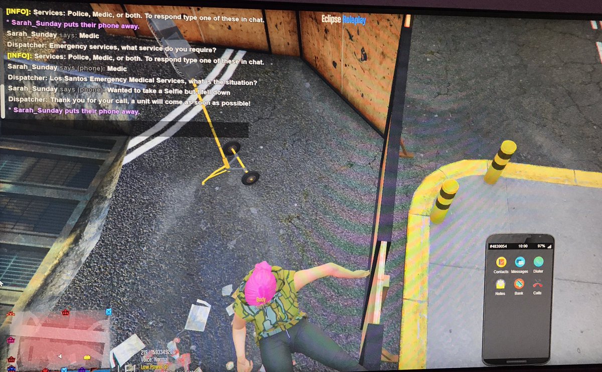 Me, like 5 Min on the New Server #fail #gtavrp