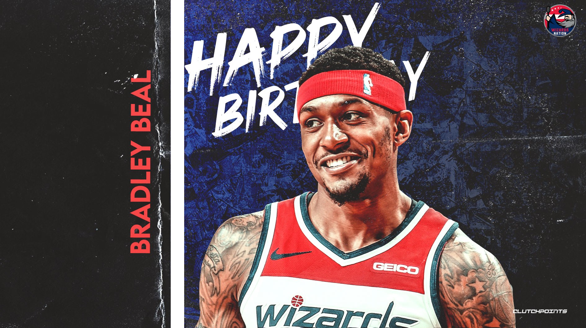 Join Wizards Nation in wishing Bradley Beal a happy 27th birthday 